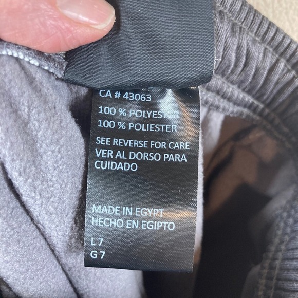 NWT Gen2‎ Kansas University Jayhawks Track Pants Youth 7 Grey Classic Athleisure - Picture 6 of 6